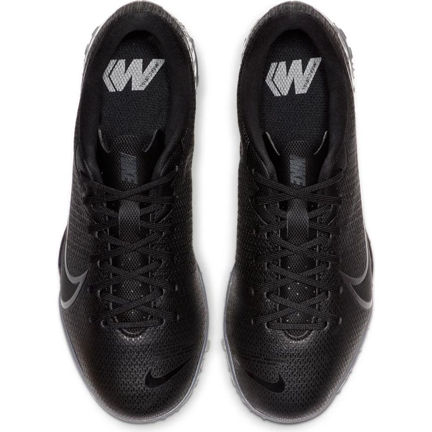 Nike Jr. Mercurial Vapor 13 Academy TF Soccer Cleat - Black/Cool Grey/Metallic Cool Grey Youth 3 Nike Jr. Mercurial Vapor 13 Academy TF Soccer Cleat - Black/Cool Grey/Metallic Cool Grey Youth
