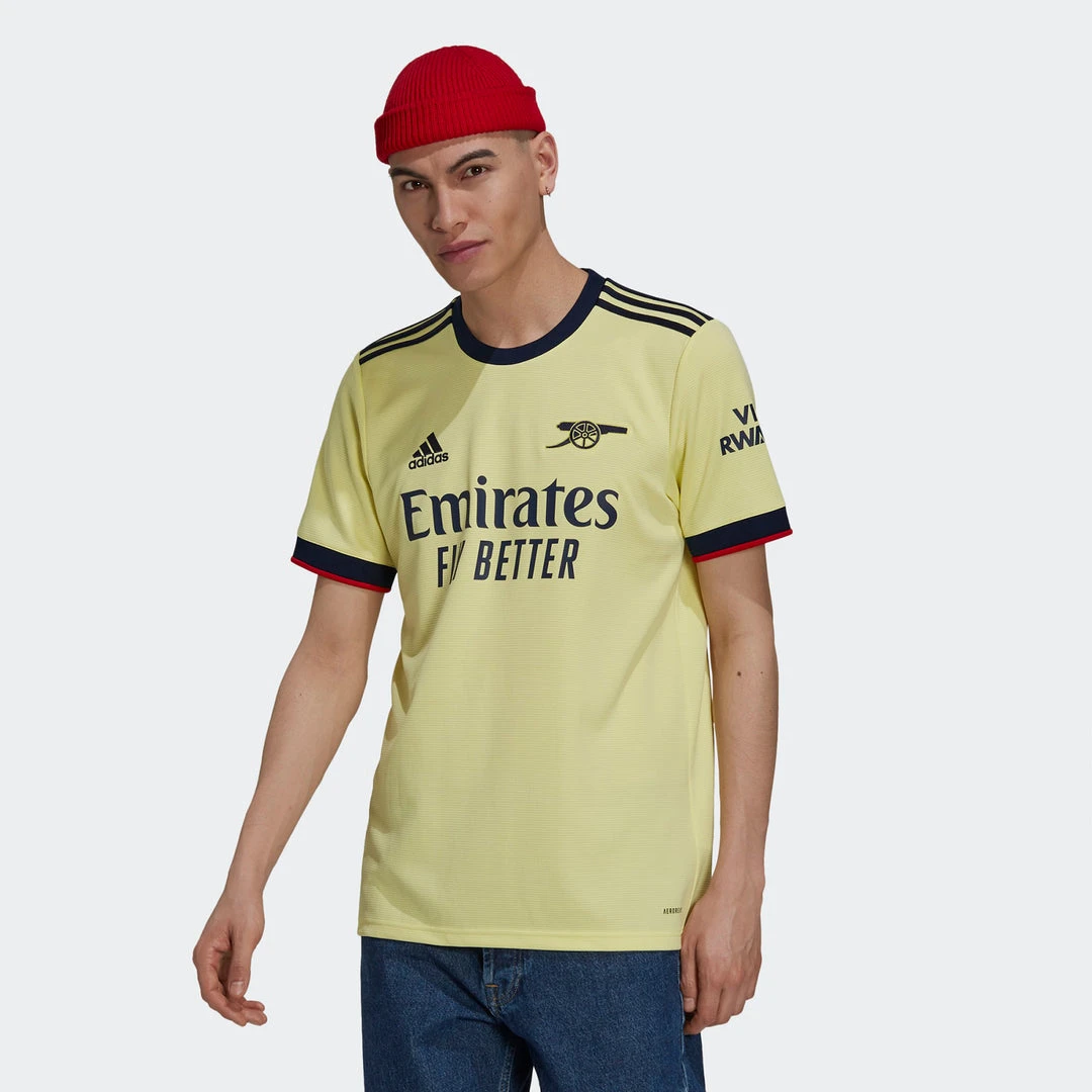 Adidas Arsenal 2021/22 Away Replica Jersey - Pearl Citrine Fanwear 3 Adidas Arsenal 2021/22 Away Replica Jersey - Pearl Citrine Fanwear