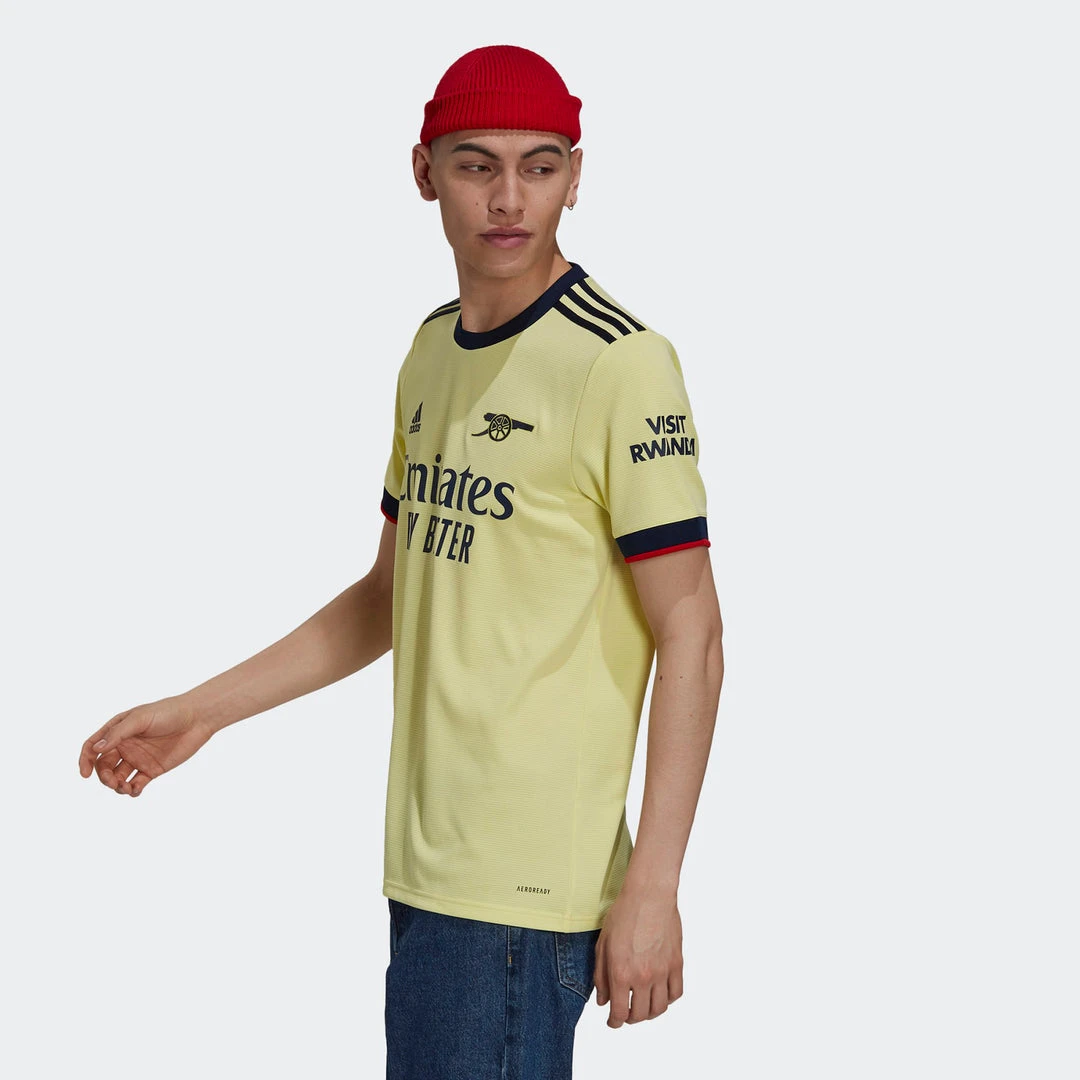 Adidas Arsenal 2021/22 Away Replica Jersey - Pearl Citrine Fanwear 5 Adidas Arsenal 2021/22 Away Replica Jersey - Pearl Citrine Fanwear