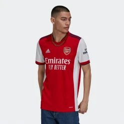 Adidas Arsenal 2021/22 Home Jersey - White/Scarlet
