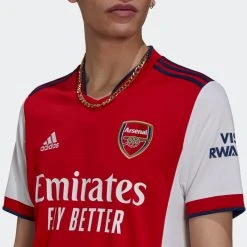 Adidas Arsenal 2021/22 Home Jersey - White/Scarlet