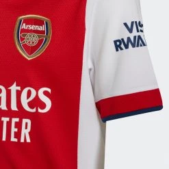 Adidas Youth Arsenal 2021/22 Home Jersey - White/Scarlet 7 Adidas Youth Arsenal 2021/22 Home Jersey - White/Scarlet