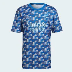 Adidas Men's Arsenal FC 21/22 Pre Match Jersey - Bright Royal