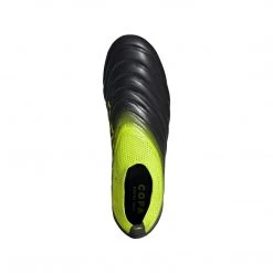 Adidas Men's Copa 19+ FG Soccer Boot - Core Black/Solar Yellow