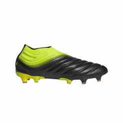Adidas Men's Copa 19+ FG Soccer Boot - Core Black/Solar Yellow