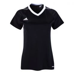 Adidas Women's Tiro 17 Jersey - Black/White Women's Soccer Training Apparel