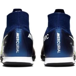 Nike Men's Superfly 7 Elite MDS IC Soccer Cleat - Blue Void/White/Black/Metallic Silver 10 Nike Men's Superfly 7 Elite MDS IC Soccer Cleat - Blue Void/White/Black/Metallic Silver