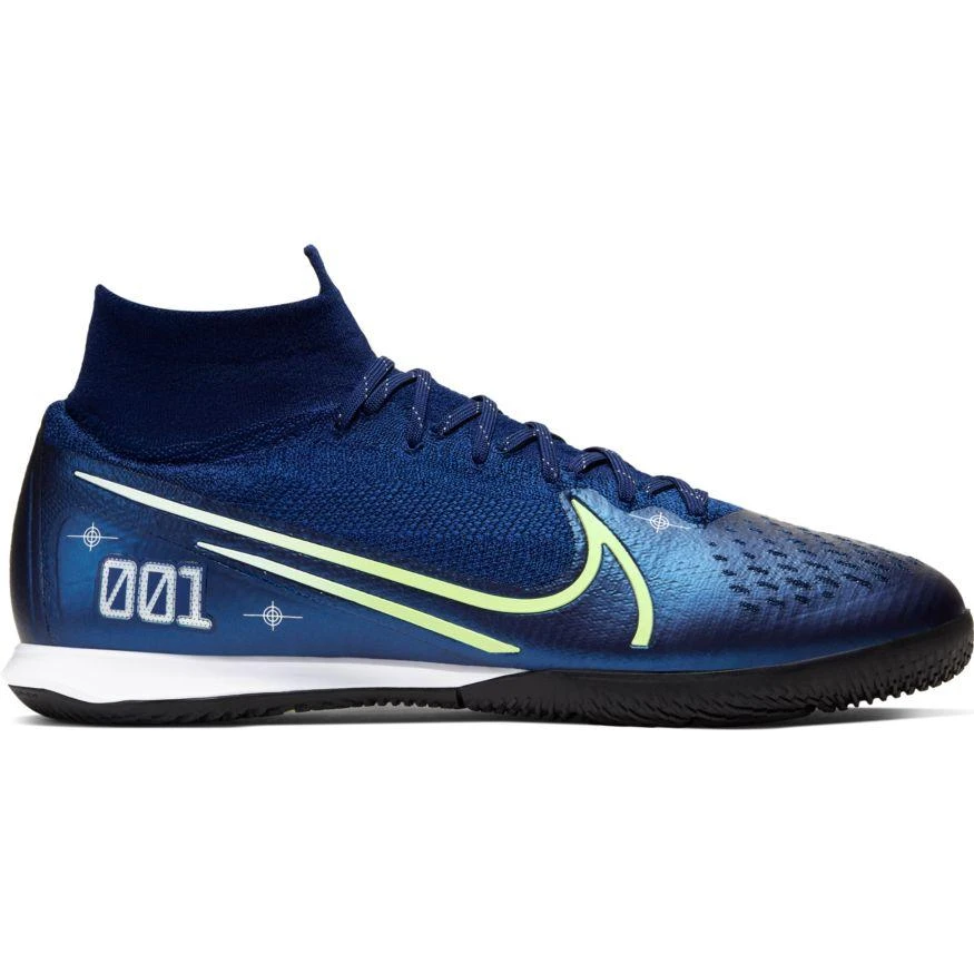 Nike Men's Superfly 7 Elite MDS IC Soccer Cleat - Blue Void/White/Black/Metallic Silver 1 Nike Men's Superfly 7 Elite MDS IC Soccer Cleat - Blue Void/White/Black/Metallic Silver