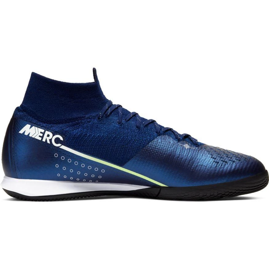 Nike Men's Superfly 7 Elite MDS IC Soccer Cleat - Blue Void/White/Black/Metallic Silver 6 Nike Men's Superfly 7 Elite MDS IC Soccer Cleat - Blue Void/White/Black/Metallic Silver
