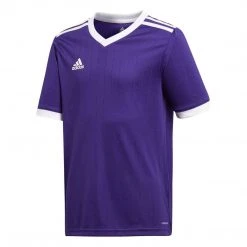 Adidas Youth Tabela 18 Jersey - Collegiate Purple/White
