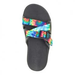 Chaco Big Kids' Chillos Sandals - Dark Tie Dye Youth