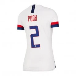 Nike Women's USA Pugh Home Jersey 19/20 - White/Blue Void/University Red