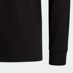 Adidas Youth Amplifier Long-Sleeve Tee - Black 7 Adidas Youth Amplifier Long-Sleeve Tee - Black