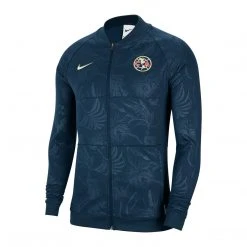 Nike Club América Anthem Jacket - Armory Navy/Lemon Chiffon Fanwear