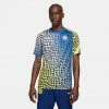 Nike Fanwear Chelsea FC 2021/22 Pre-Match Top - Lyon Blue/Opti Yellow