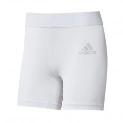 Adidas Women's Alphaskin Compression Short - White