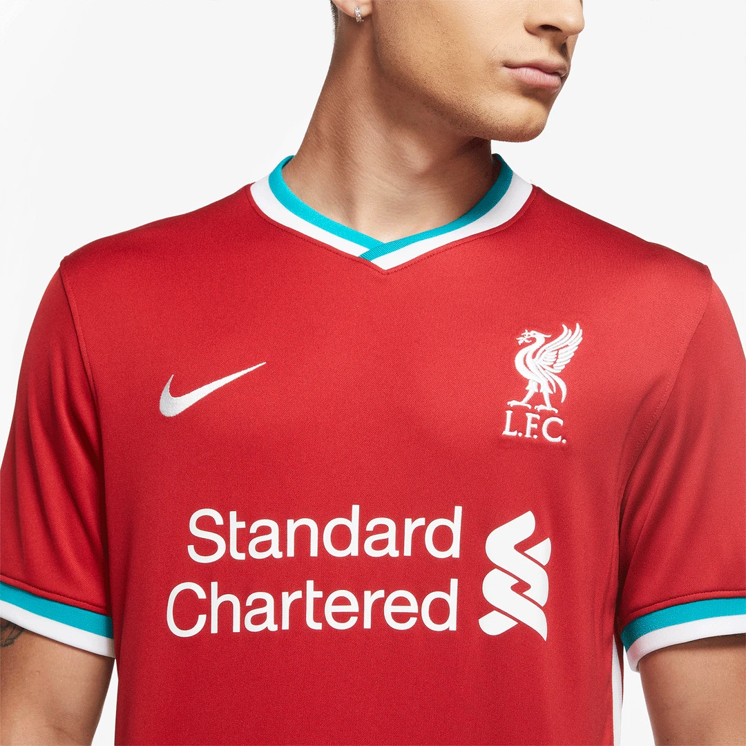 Nike Fanwear Liverpool FC 2020/21 Stadium Home Jersey - Gym Red/White 7 Nike Fanwear Liverpool FC 2020/21 Stadium Home Jersey - Gym Red/White