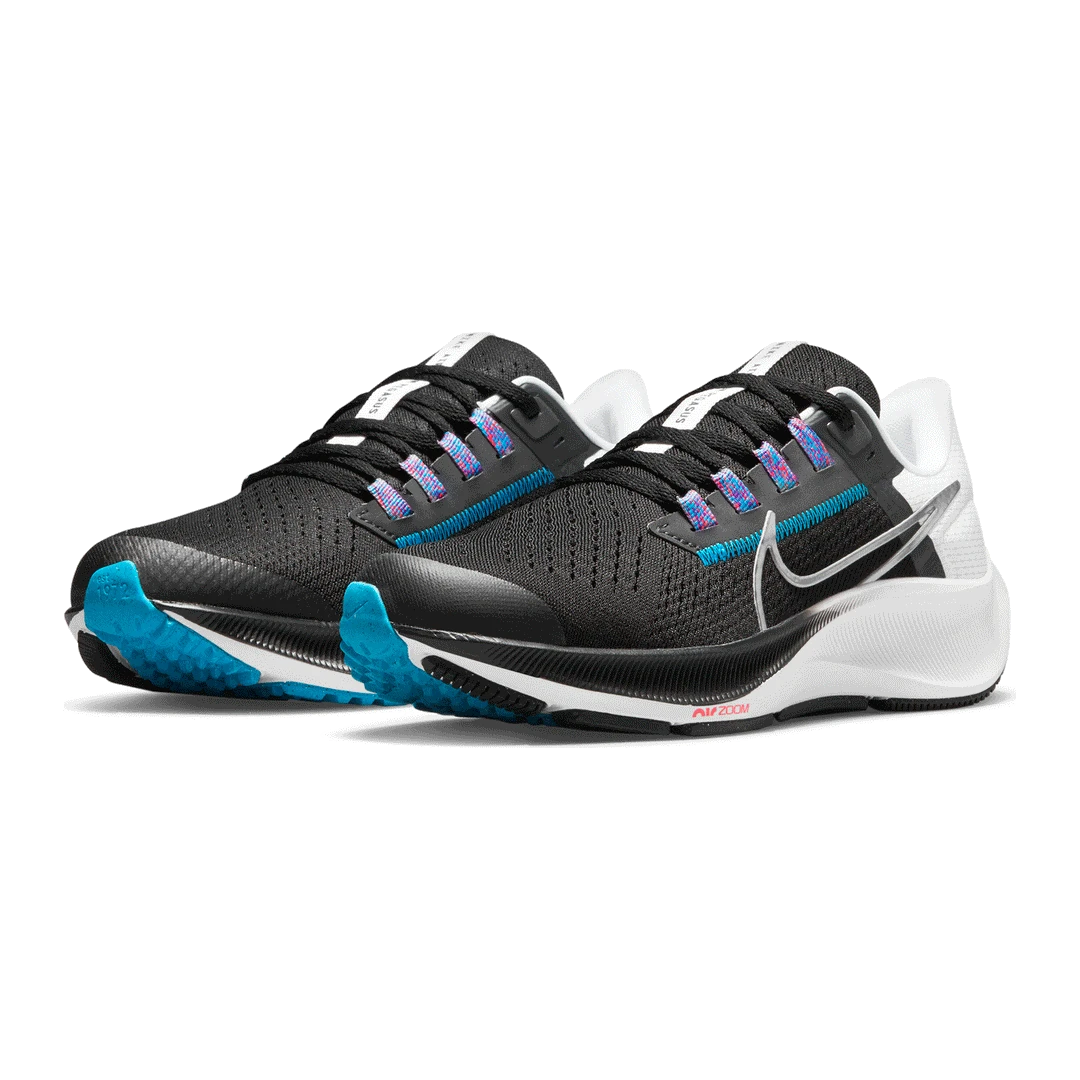 Nike Youth Air Zoom Pegasus 38 Running Shoe - Particle Grey/White/Midnight Navy 4 Nike Youth Air Zoom Pegasus 38 Running Shoe - Particle Grey/White/Midnight Navy