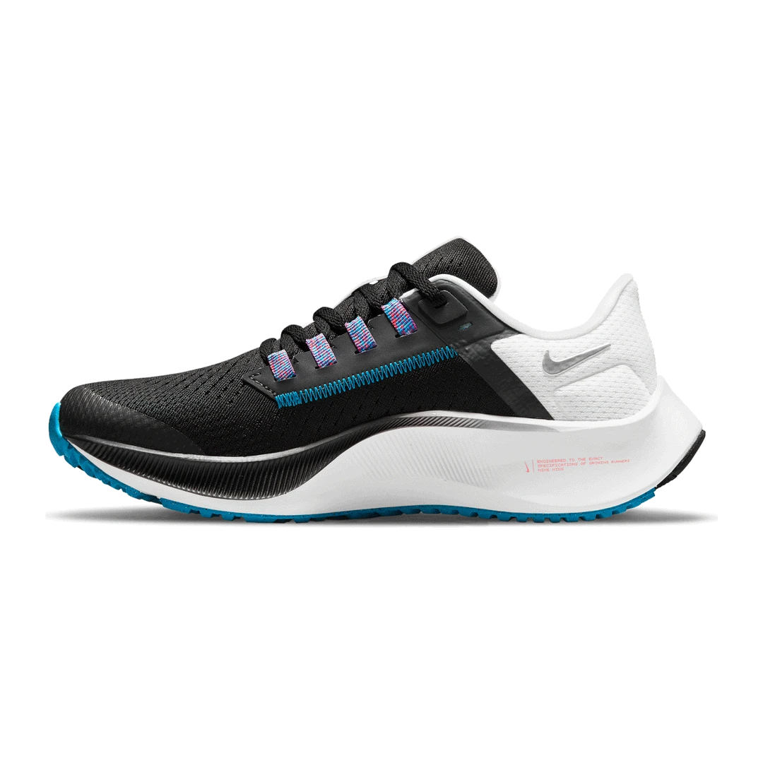 Nike Youth Air Zoom Pegasus 38 Running Shoe - Particle Grey/White/Midnight Navy 2 Nike Youth Air Zoom Pegasus 38 Running Shoe - Particle Grey/White/Midnight Navy