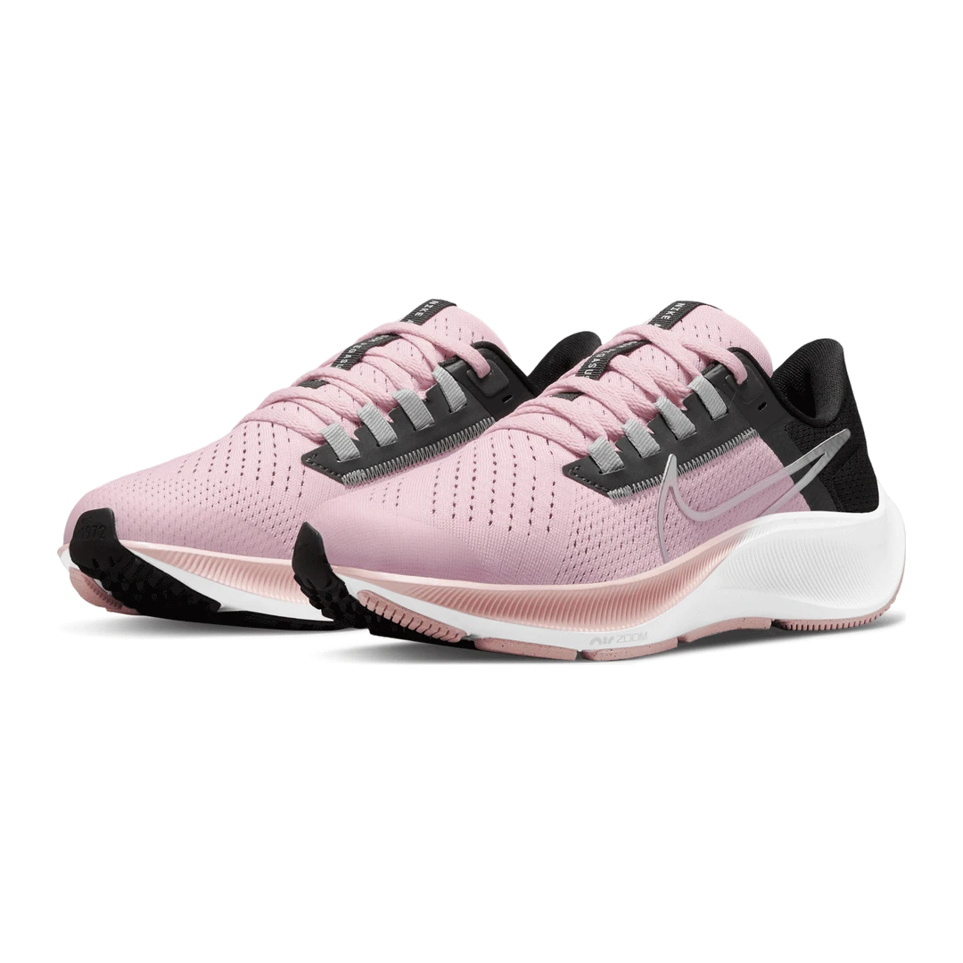 Nike Youth Air Zoom Pegasus 38 Running Shoe - Pink Foam/Metallic Silver/Black 4 Nike Youth Air Zoom Pegasus 38 Running Shoe - Pink Foam/Metallic Silver/Black