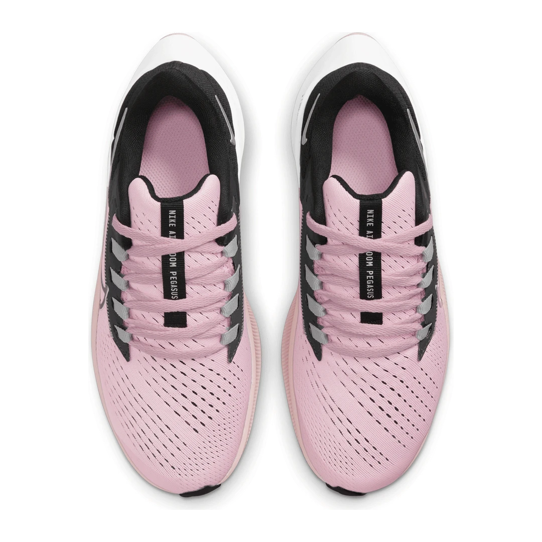 Nike Youth Air Zoom Pegasus 38 Running Shoe - Pink Foam/Metallic Silver/Black 5 Nike Youth Air Zoom Pegasus 38 Running Shoe - Pink Foam/Metallic Silver/Black