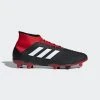 Adidas Soccer Predator 18.2 Men's Firm Ground Cleat - Core Black/Cloud White/Red