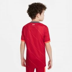 Nike Youth Liverpool FC 2021/22 Stadium Home Jersey - Gym Red/Bright Crimson 15 Nike Youth Liverpool FC 2021/22 Stadium Home Jersey - Gym Red/Bright Crimson