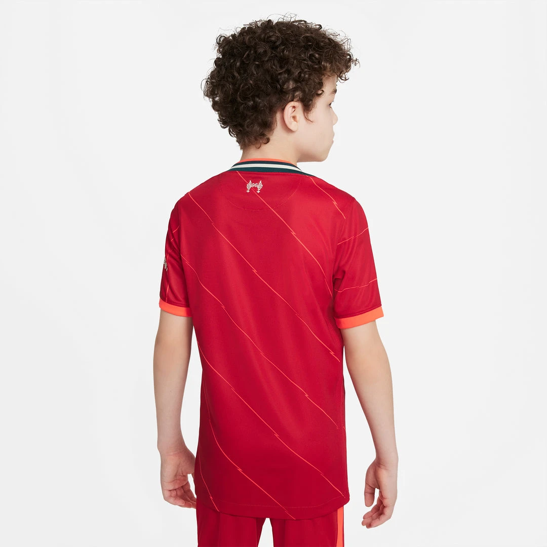 Nike Youth Liverpool FC 2021/22 Stadium Home Jersey - Gym Red/Bright Crimson 5 Nike Youth Liverpool FC 2021/22 Stadium Home Jersey - Gym Red/Bright Crimson