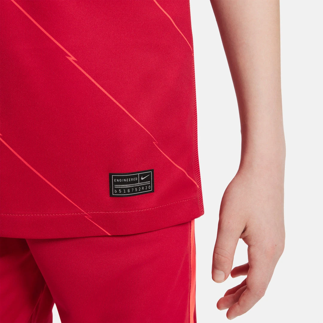 Nike Youth Liverpool FC 2021/22 Stadium Home Jersey - Gym Red/Bright Crimson 10 Nike Youth Liverpool FC 2021/22 Stadium Home Jersey - Gym Red/Bright Crimson