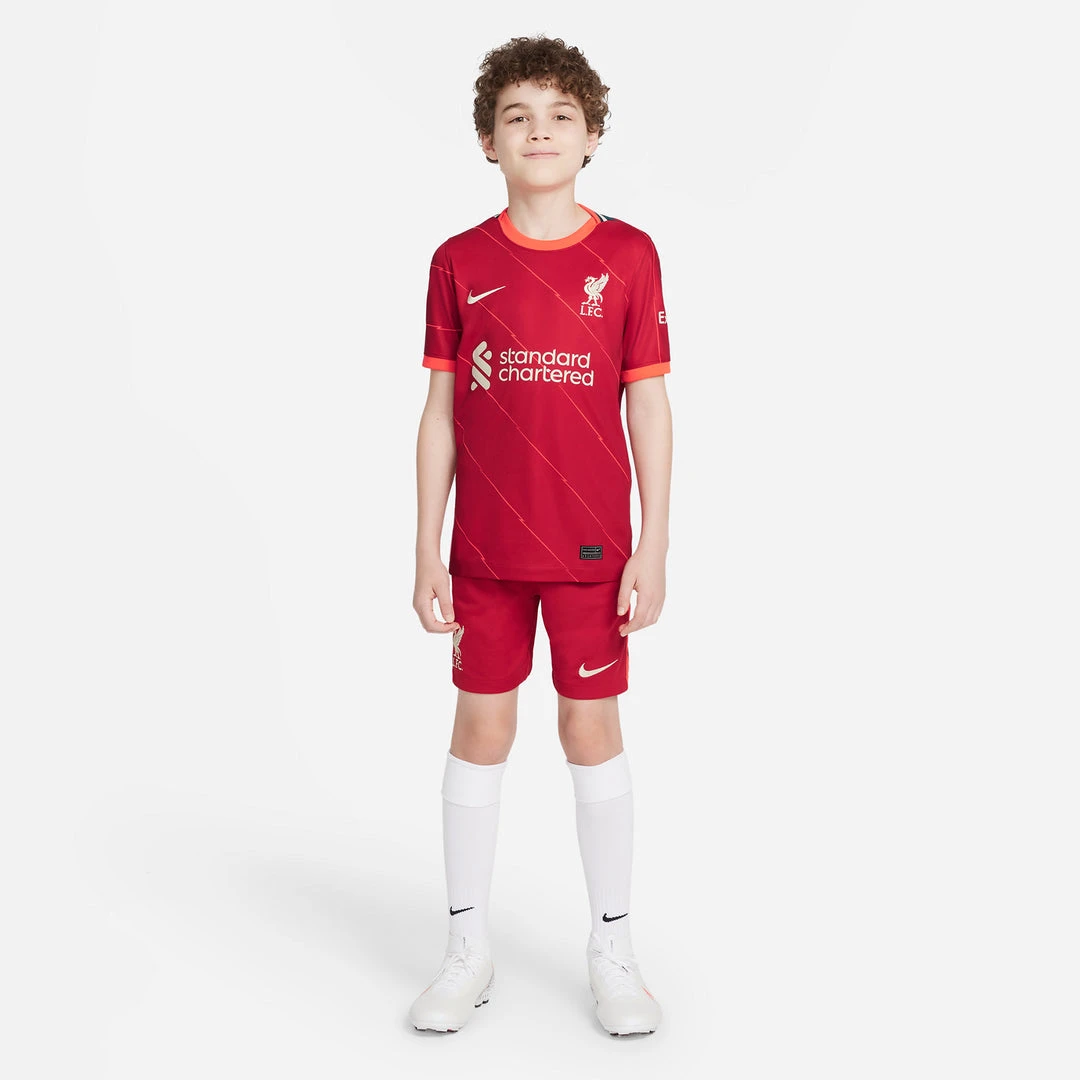 Nike Youth Liverpool FC 2021/22 Stadium Home Jersey - Gym Red/Bright Crimson 11 Nike Youth Liverpool FC 2021/22 Stadium Home Jersey - Gym Red/Bright Crimson