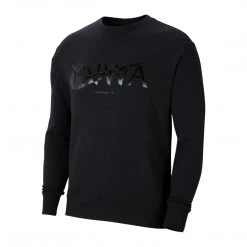 Nike Liverpool FC Club Crew Sweatshirt - Black/Black Fanwear