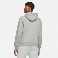 Nike Liverpool FC Heritage Hoody - Dark Steel/Heather/Rush Red Fanwear