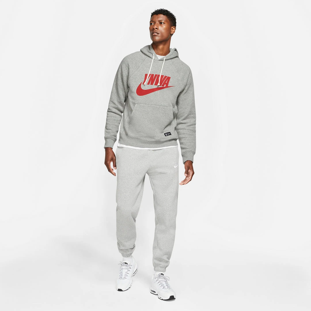 Nike Liverpool FC Heritage Hoody - Dark Steel/Heather/Rush Red Fanwear 5 Nike Liverpool FC Heritage Hoody - Dark Steel/Heather/Rush Red Fanwear