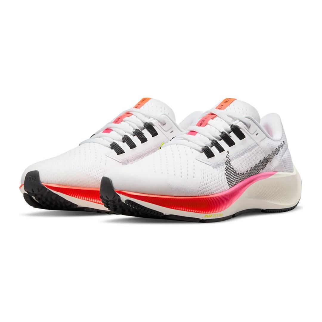 Nike Youth Air Zoom Pegasus 38 Running Shoe - White/Black/Football Grey - Regular (D) 4 Nike Youth Air Zoom Pegasus 38 Running Shoe - White/Black/Football Grey - Regular (D)