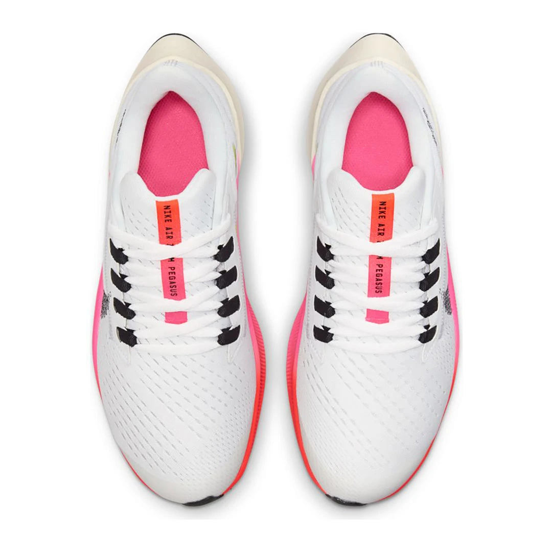 Nike Youth Air Zoom Pegasus 38 Running Shoe - White/Black/Football Grey - Regular (D) 5 Nike Youth Air Zoom Pegasus 38 Running Shoe - White/Black/Football Grey - Regular (D)