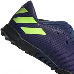 Adidas JR Nemeziz Messi Tango 19.3 TF - Tech Indigo/Signal Green/Glory Purple Soccer 10 Adidas JR Nemeziz Messi Tango 19.3 TF - Tech Indigo/Signal Green/Glory Purple Soccer