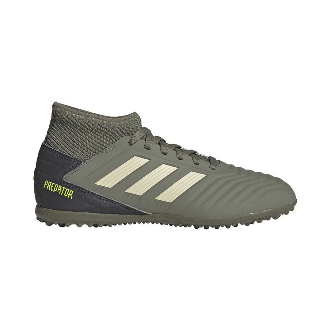 Adidas Predator Tango 19.3 Junior Turf Shoe - Legacy Green/Sand/Solar Yellow 1 Adidas Predator Tango 19.3 Junior Turf Shoe - Legacy Green/Sand/Solar Yellow