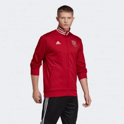 Adidas Arsenal FC 3-Stripes Track Jacket - Active Maroon Fanwear 14 Adidas Arsenal FC 3-Stripes Track Jacket - Active Maroon Fanwear