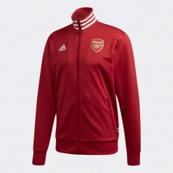 Adidas Arsenal FC 3-Stripes Track Jacket - Active Maroon Fanwear