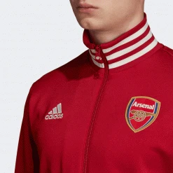 Adidas Arsenal FC 3-Stripes Track Jacket - Active Maroon Fanwear 15 Adidas Arsenal FC 3-Stripes Track Jacket - Active Maroon Fanwear