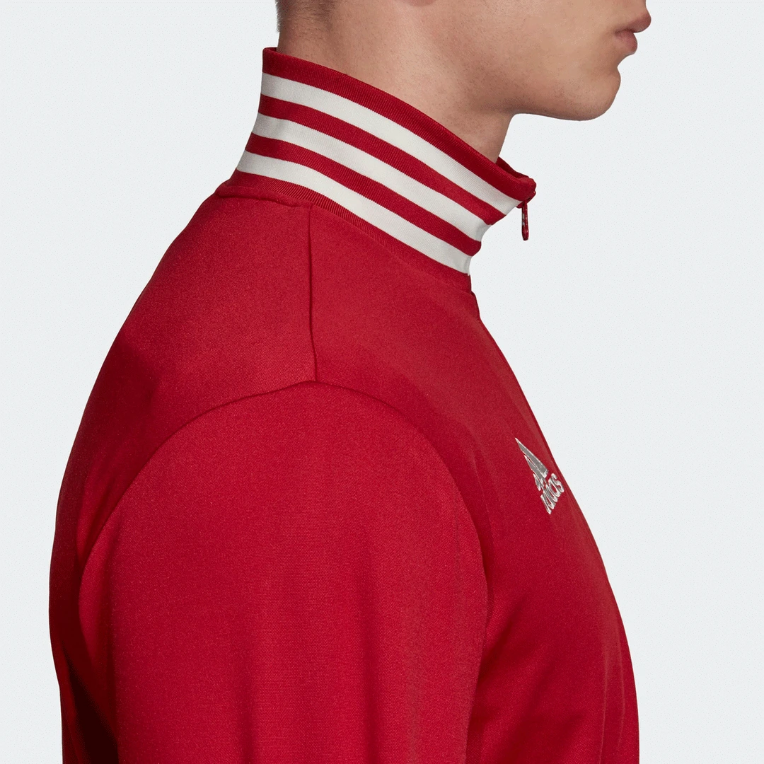 Adidas Arsenal FC 3-Stripes Track Jacket - Active Maroon Fanwear 8 Adidas Arsenal FC 3-Stripes Track Jacket - Active Maroon Fanwear