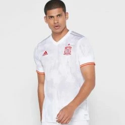 Adidas Spain Away Jersey - White Light Onyx Fanwear