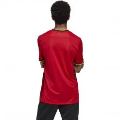 Adidas Belgium 2020/21 Home Jersey - Collegiate Red Fanwear