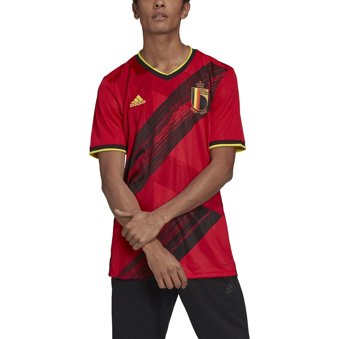 Adidas Belgium 2020/21 Home Jersey - Collegiate Red Fanwear 1 Adidas Belgium 2020/21 Home Jersey - Collegiate Red Fanwear
