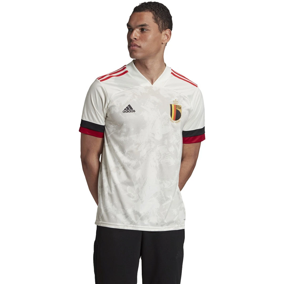 Adidas Fanwear Belgium 2020/21 Away Jersey - Off White 1 Adidas Fanwear Belgium 2020/21 Away Jersey - Off White