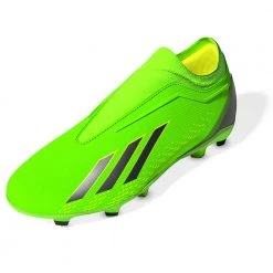 Adidas JR X SpeedPortal 3 Laceless Firm Ground Shoes - Solar Green/Solar Red/Solar Yellow 7 Adidas JR X SpeedPortal 3 Laceless Firm Ground Shoes - Solar Green/Solar Red/Solar Yellow