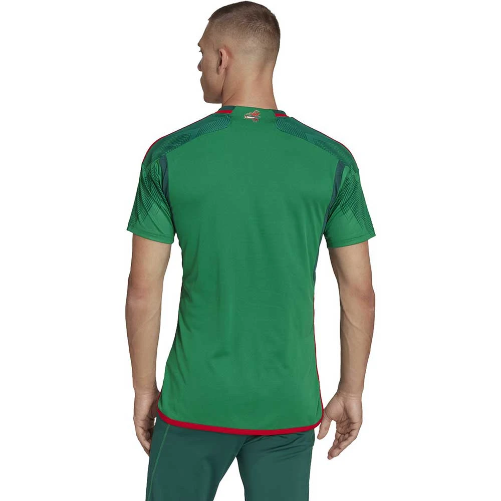 Adidas Men's Mexico 2022 Home Jersey - Vivid Green International Teams 2 Adidas Men's Mexico 2022 Home Jersey - Vivid Green International Teams