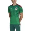 Adidas Men's Mexico 2022 Home Jersey - Vivid Green International Teams