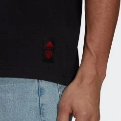 Adidas Manchester United Tee - Black