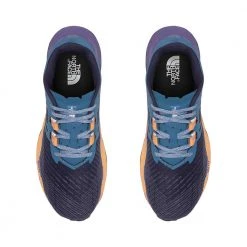 North Face Running Women's VECTIV Eminus Trail Shoe - TNF Black/Banff Blue - Regular (B)